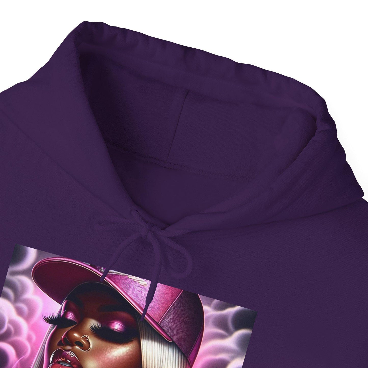 Up in Smoke Pink Smoke Unisex Heavy Blend™ Hooded Sweatshirt