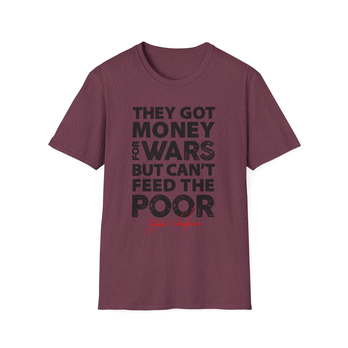 Activist Quote Unisex Softstyle T-Shirt, Social Justice Tee, Political Protest Shirt, Humanitarian Apparel, Inspirational Graphic Tee