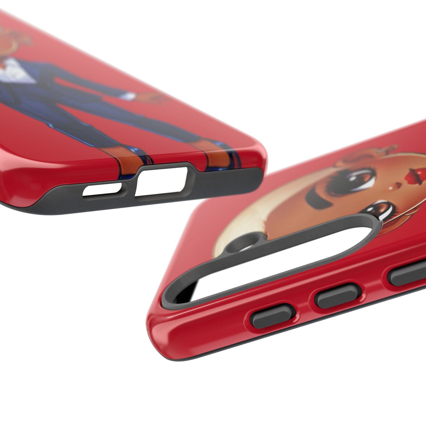 Stylish Phone Case with Confident “Deedra” Character Design, Protects Your Phone, Unique Gift, Trendy Accessory, Fashion Statement
