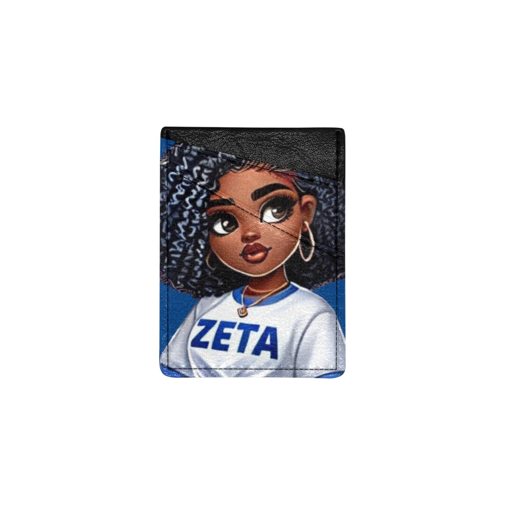 Zeta Cell Phone Card Holder