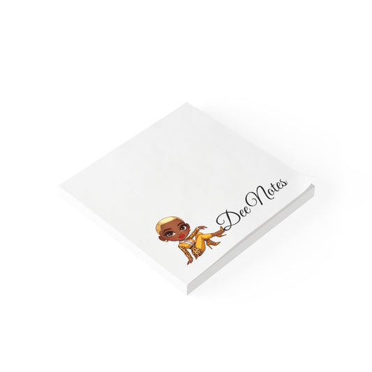 Dee Notes Chic Post-it® Note Pads for Stylish Organization, Cute Sticky Notes, Personalized Office Supplies, Perfect Gift for Her, Home or Office