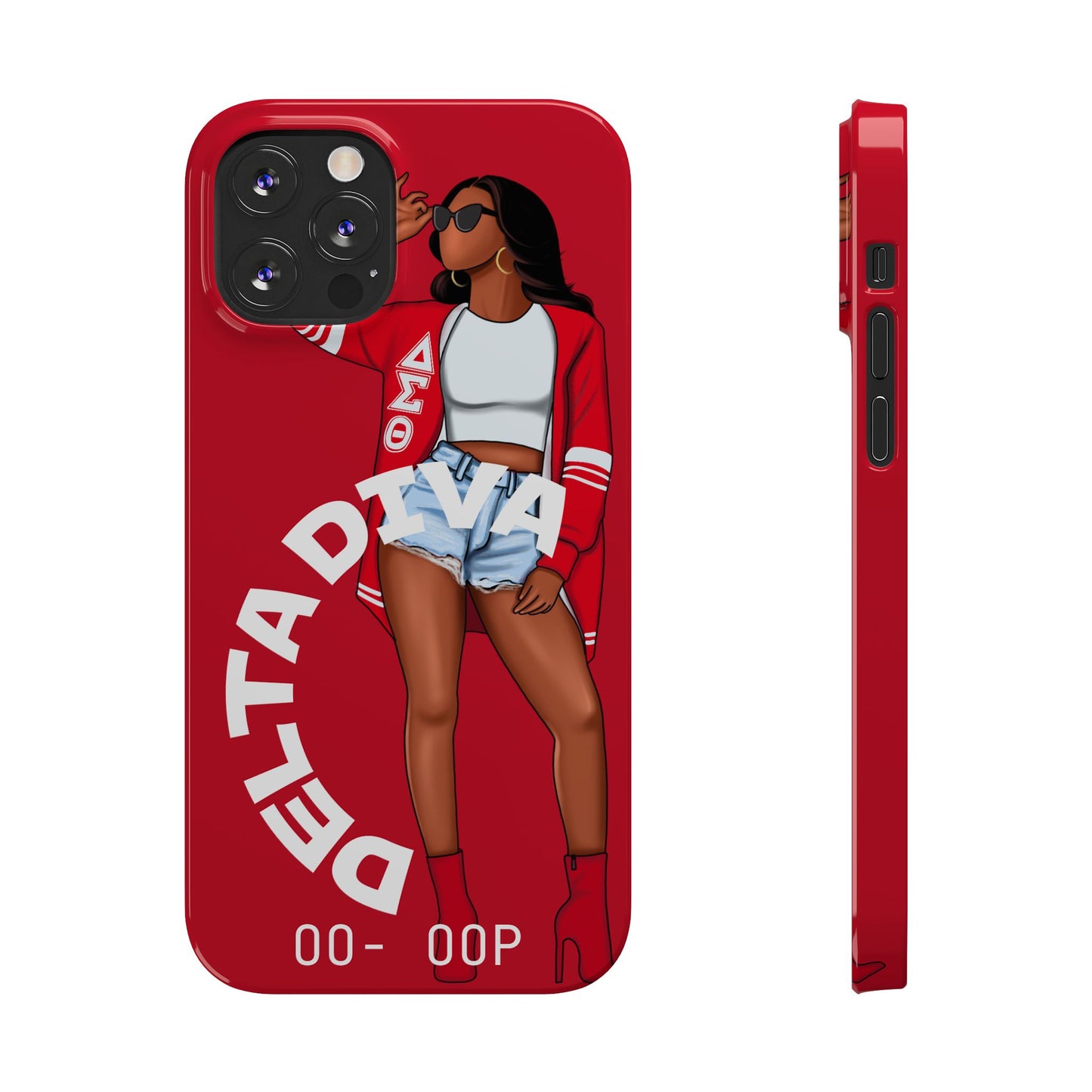 Chic Slim Phone Case, Stylish Phone Cover, Trendy Gadget Accessory, Gifts for Her, Coffee Lovers Case, Personalized Phone Protection