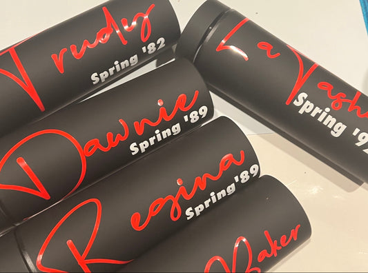 Tumblers: Personalized. Sorority/Greek/BridalParty/Team/Initiation gifts