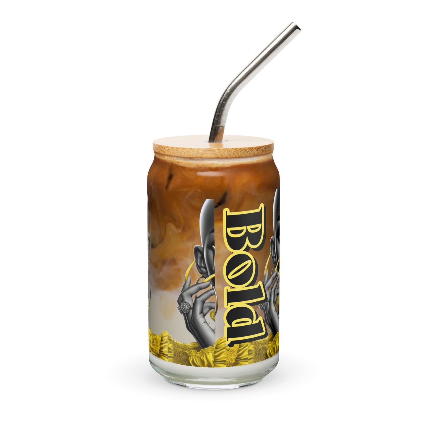 Can-shaped glass