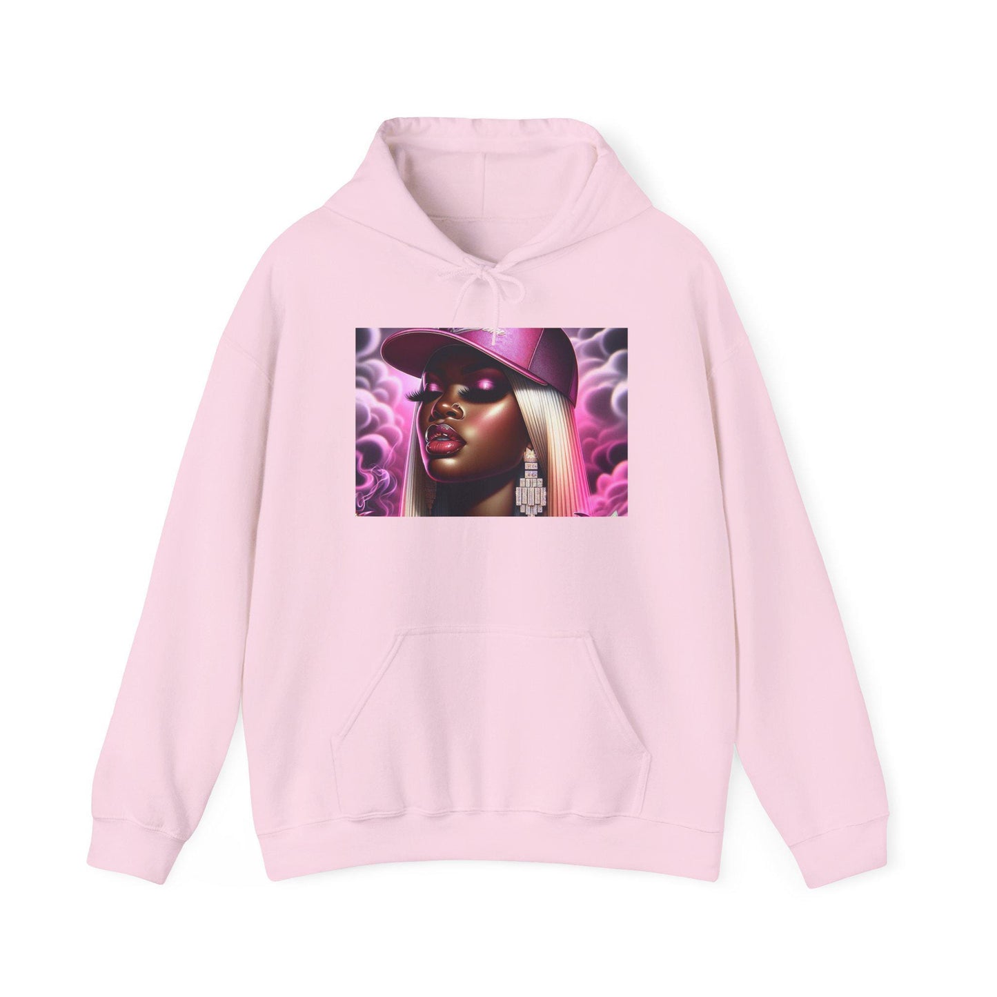 Up in Smoke Pink Smoke Unisex Heavy Blend™ Hooded Sweatshirt