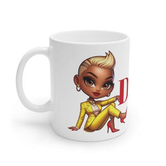 Blonde Bombshell Mug, Coffee Cup, Tea Mug, Gift for Blonde, Funny Mug, White Ceramic Mug, 11oz 15oz