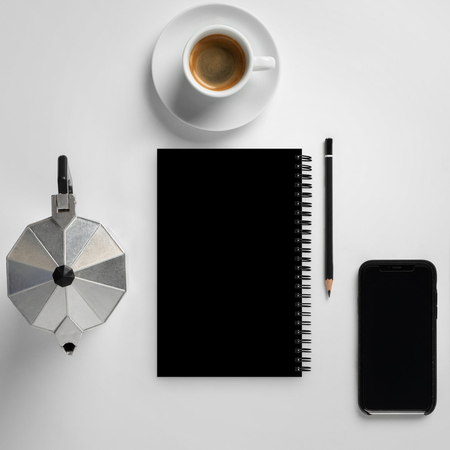 Alpha Man Spiral notebook