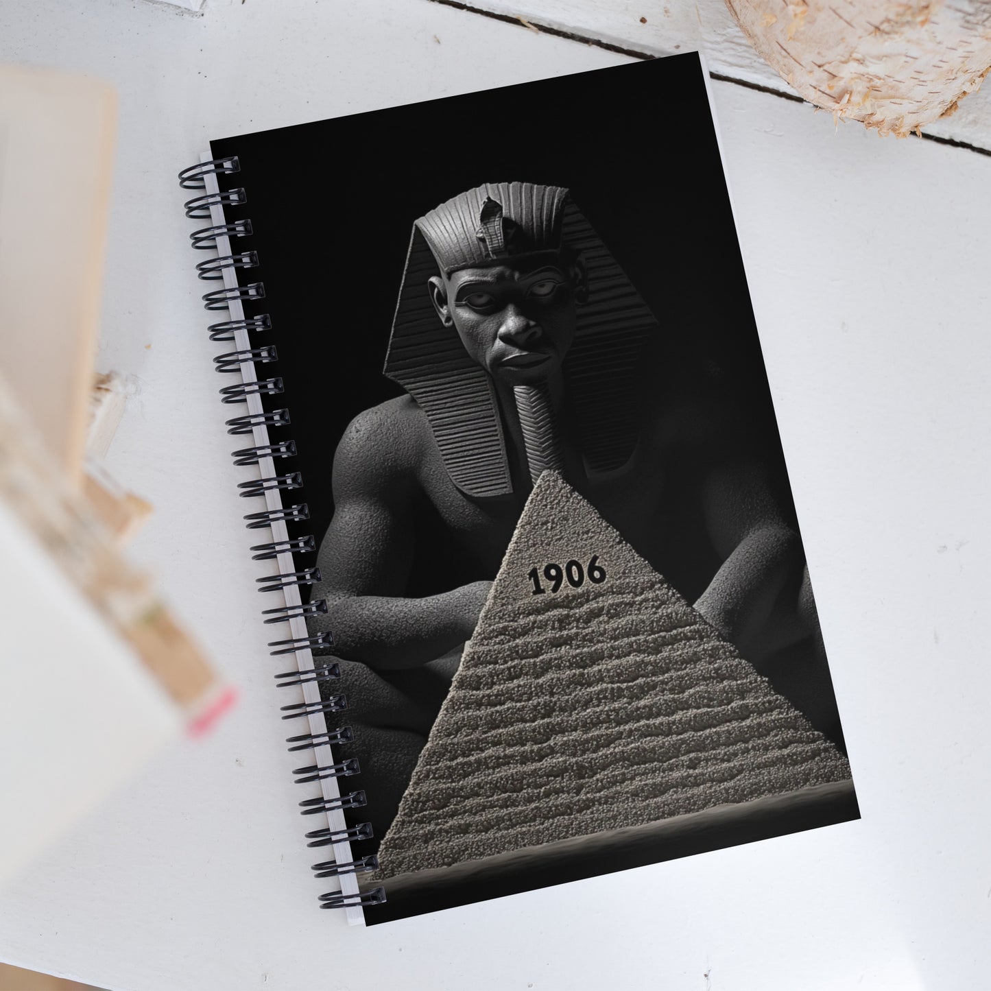 Alpha Man Spiral notebook