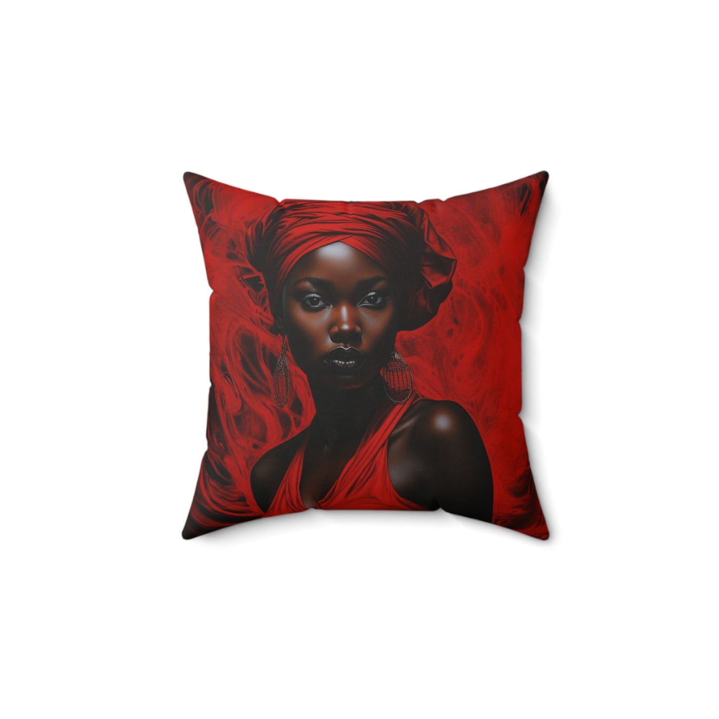 Spun Polyester Square Pillow
