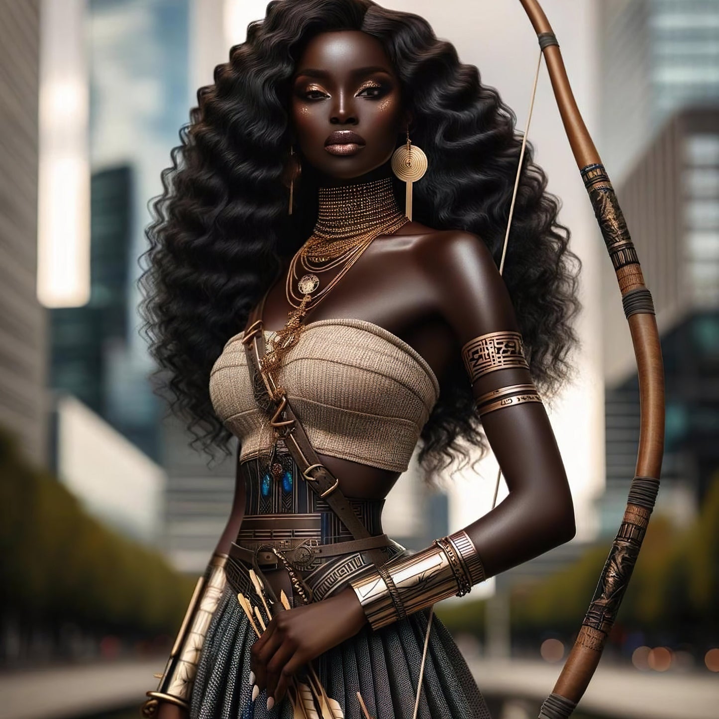 Sagittarius reimagined 2023 Upscaled Ai Art| Wall Art journals bags gear