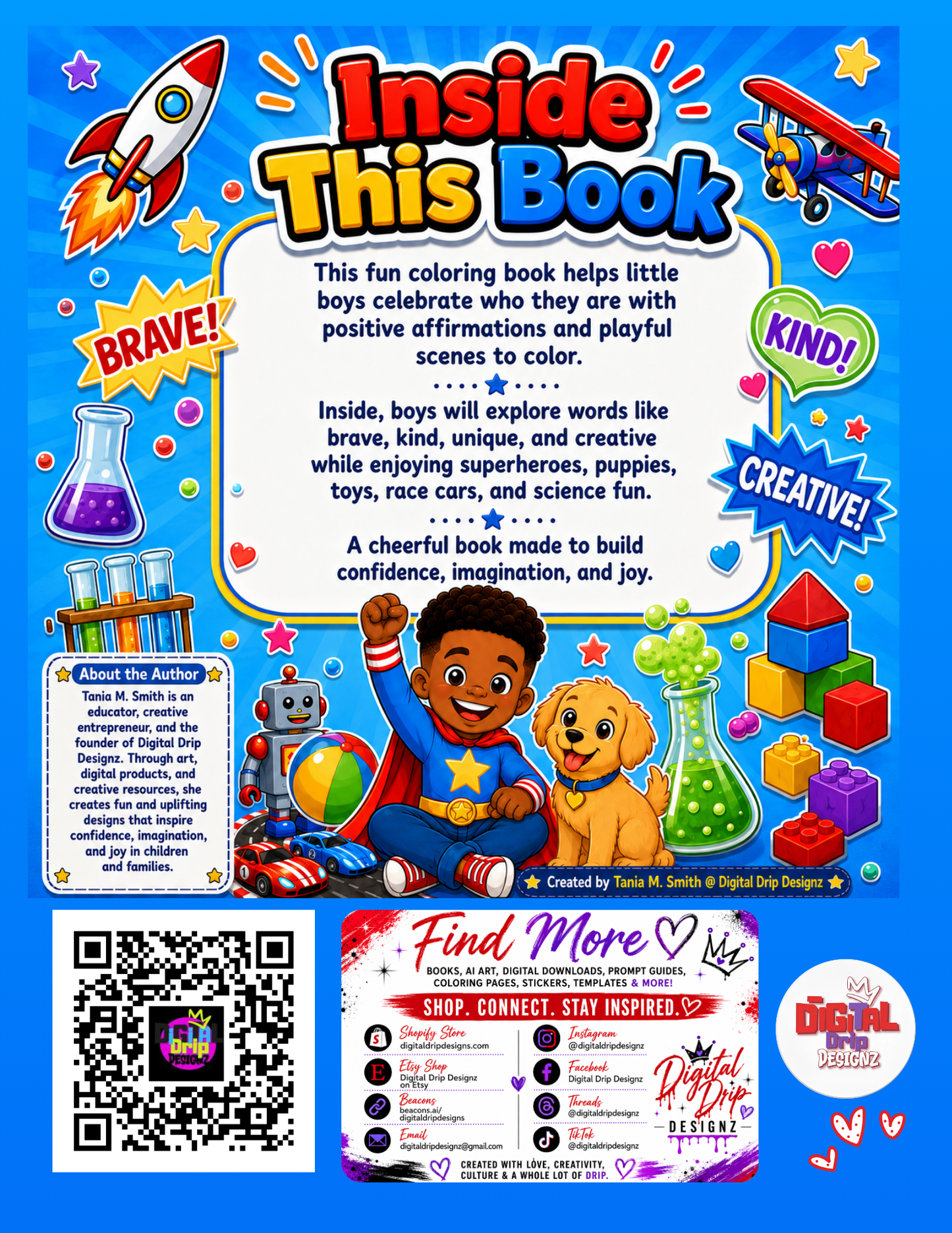 I AM: A Coloring Book to Celebrate Black Boys Boys