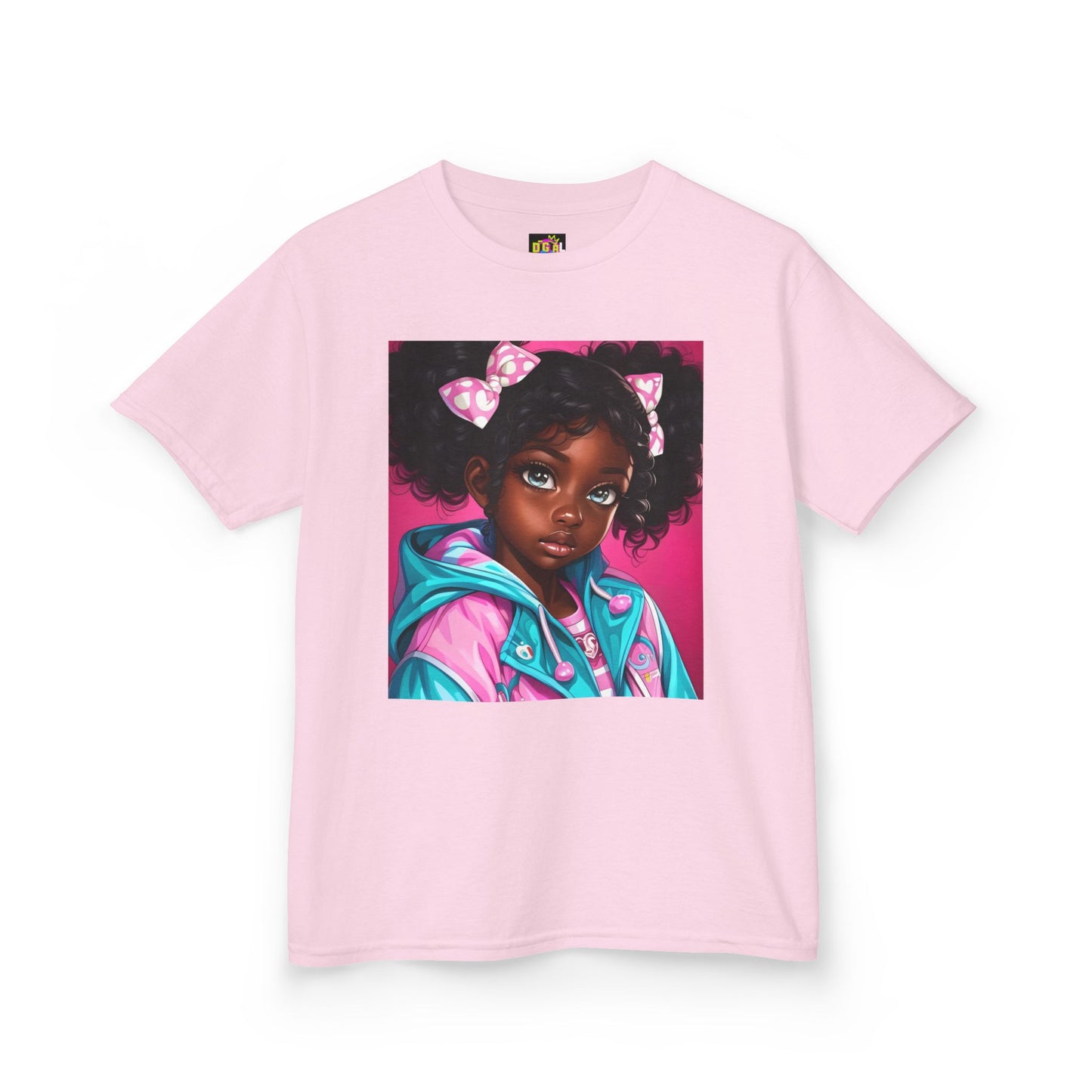 Vibrant Kids Tee featuring Colorful Portrait, Perfect Gift for Birthdays, Back to School, or Everyday Fun, Cute Kids Clothing, [...]