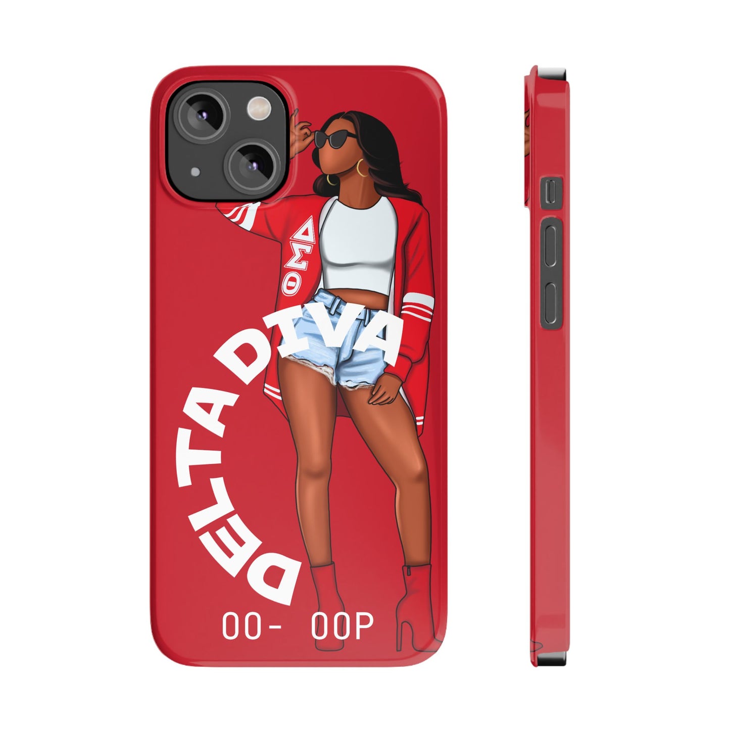 Chic Slim Phone Case, Stylish Phone Cover, Trendy Gadget Accessory, Gifts for Her, Coffee Lovers Case, Personalized Phone Protection