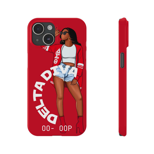 Chic Slim Phone Case, Stylish Phone Cover, Trendy Gadget Accessory, Gifts for Her, Coffee Lovers Case, Personalized Phone Protection
