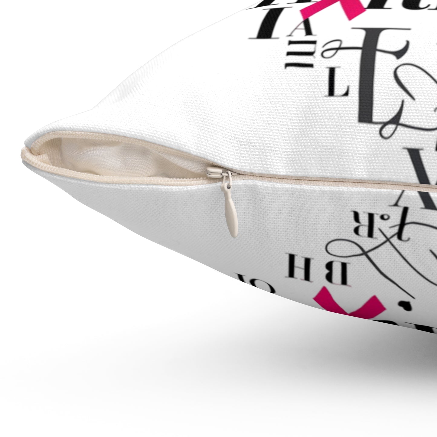 Spun Polyester Square Pillow