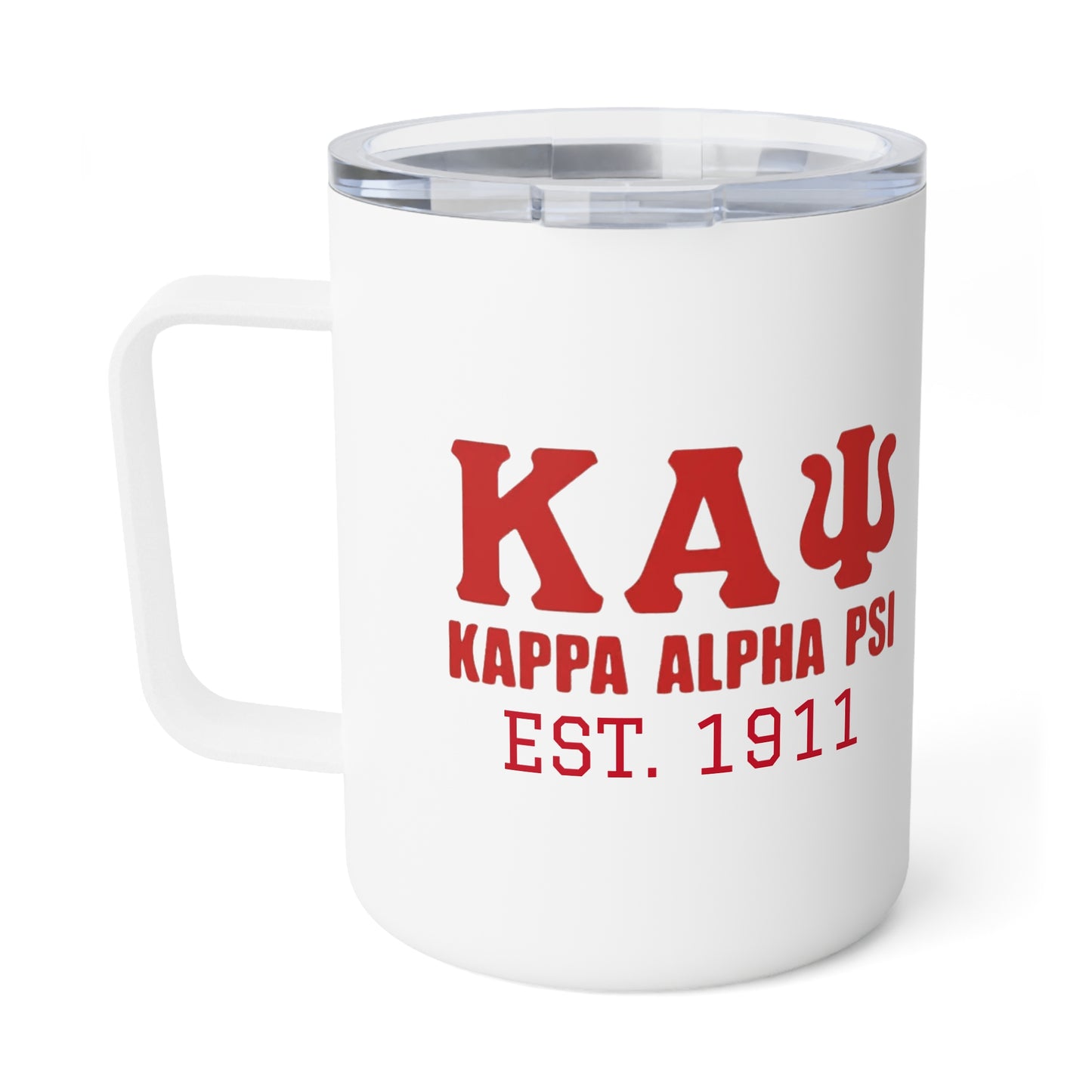 ΚAΨ Kappa Aloha Psi Established 1911 Insulated Coffee Mug - Sorority Gift, Greek Life, HBCU, 10oz Tea Cup, Greek Sister Present, College Organization