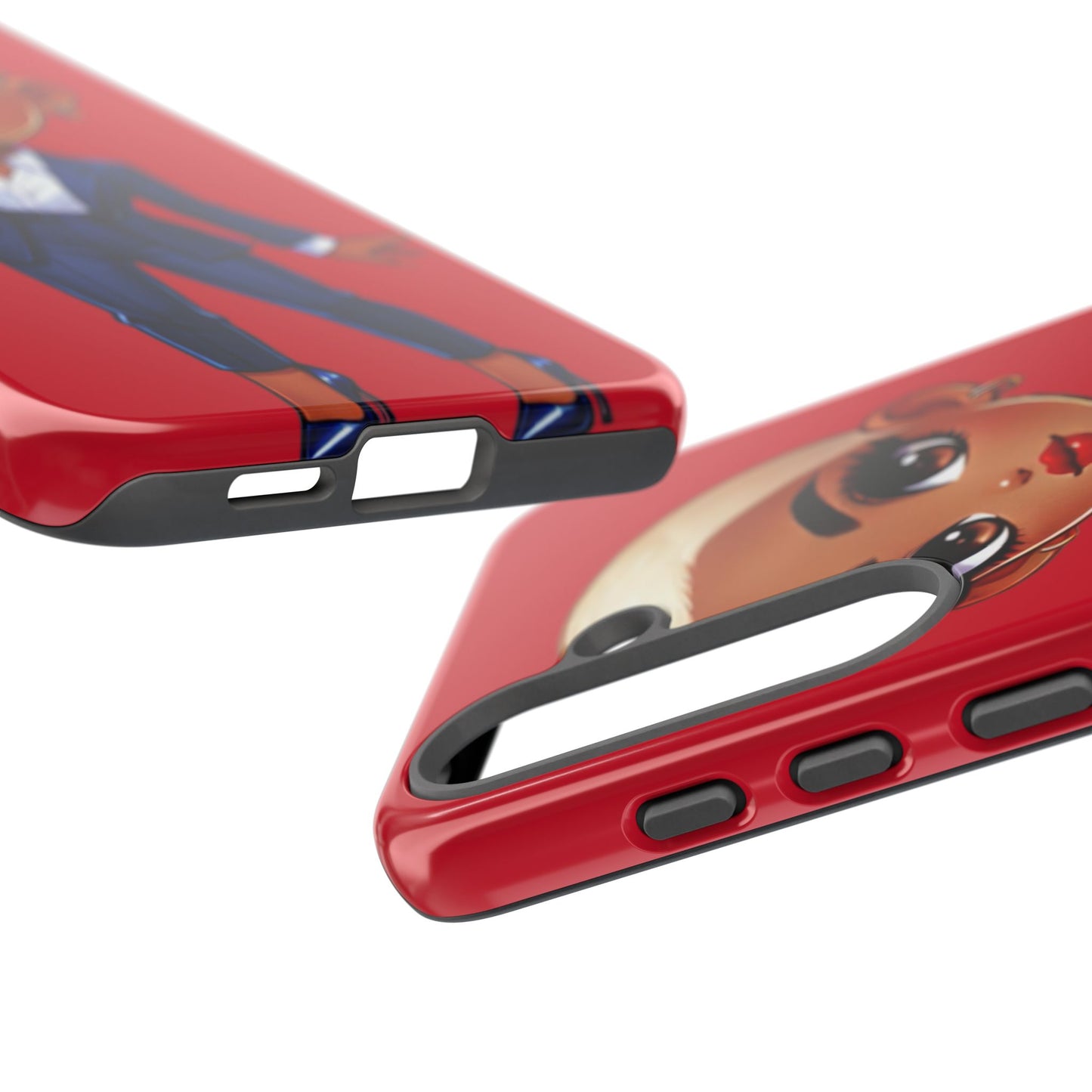 Stylish Phone Case with Confident “Deedra” Character Design, Protects Your Phone, Unique Gift, Trendy Accessory, Fashion Statement