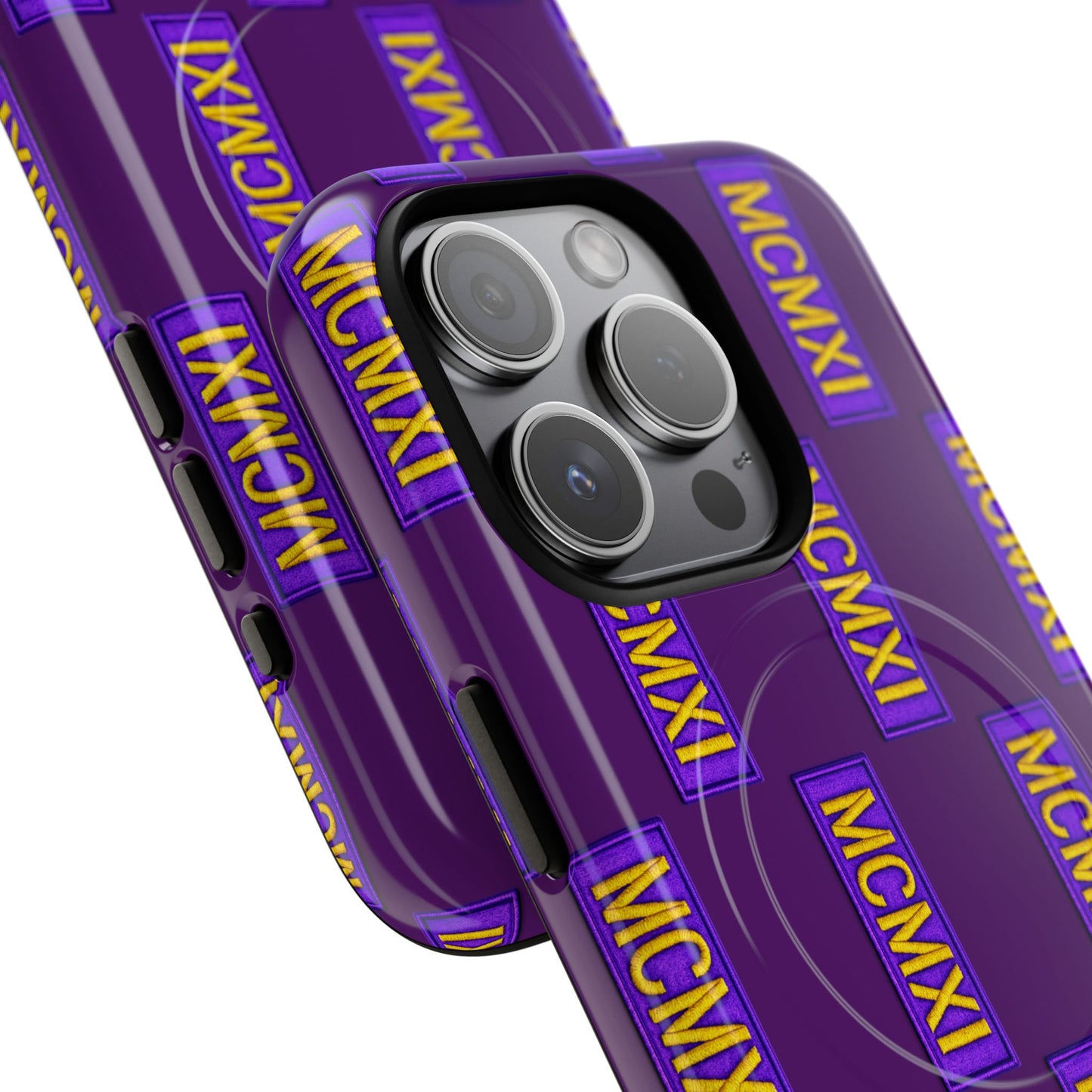 MCMXI Roman Numeral Pattern Phone Case | Tough Magnetic Case