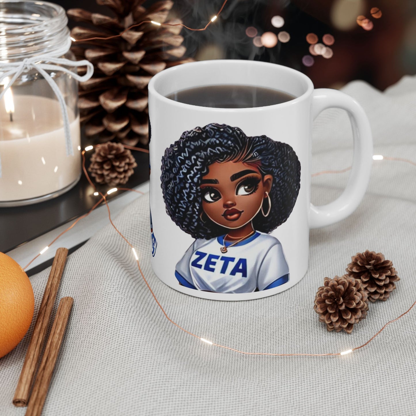 Zeta Phi Beta Ceramic Mug, (11oz, 15oz)