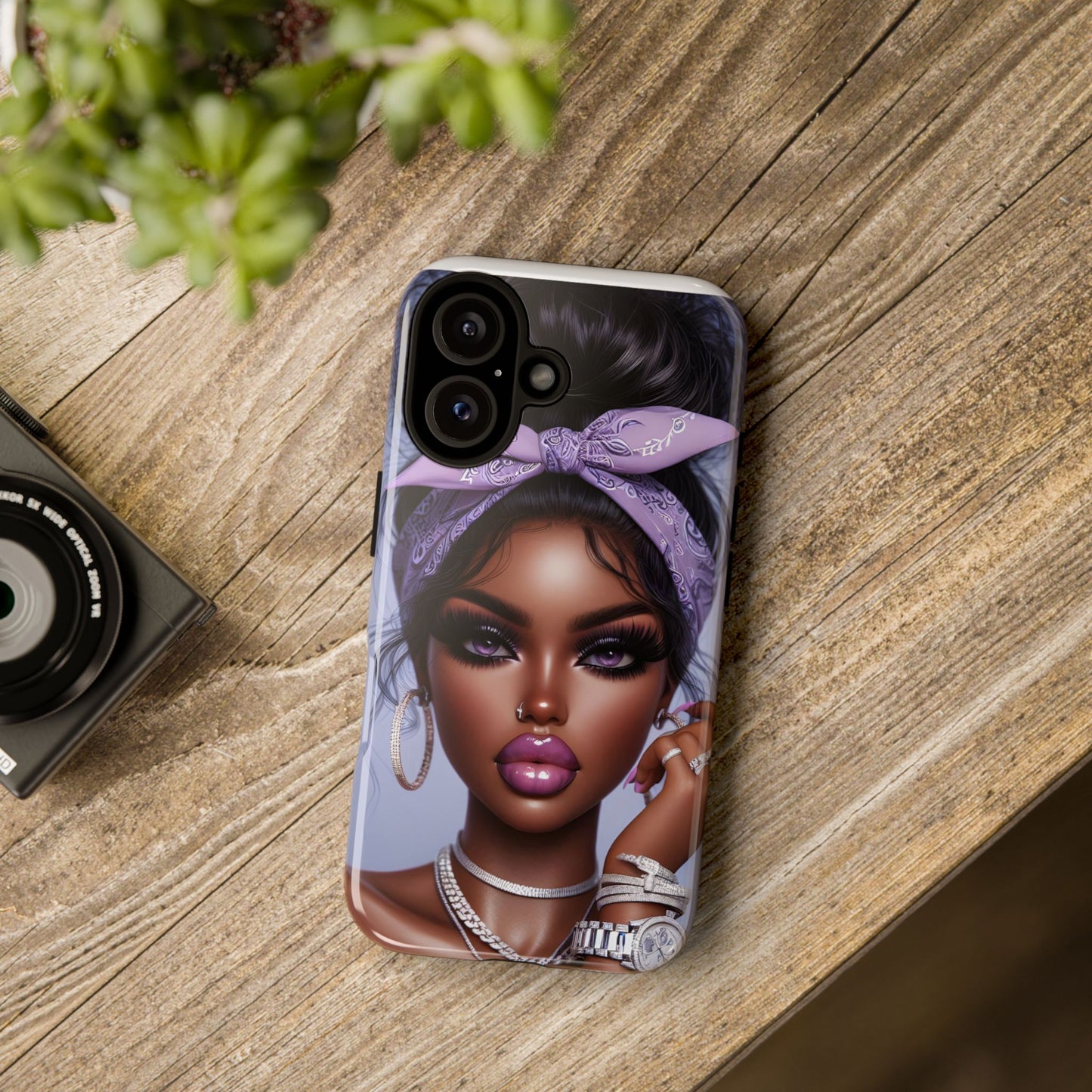 Stylish Phone Case with Afrocentric Design – Tough Cases