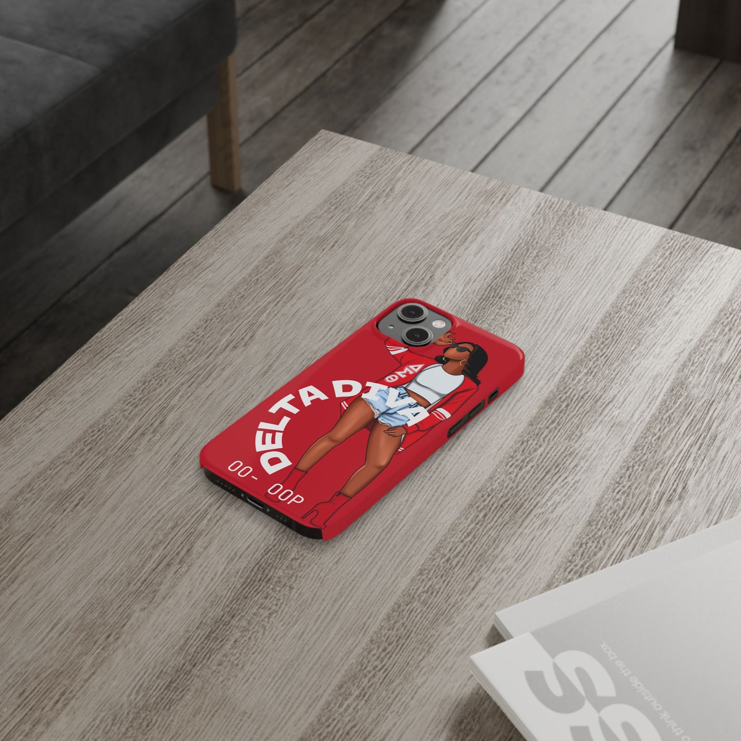 Chic Slim Phone Case, Stylish Phone Cover, Trendy Gadget Accessory, Gifts for Her, Coffee Lovers Case, Personalized Phone Protection