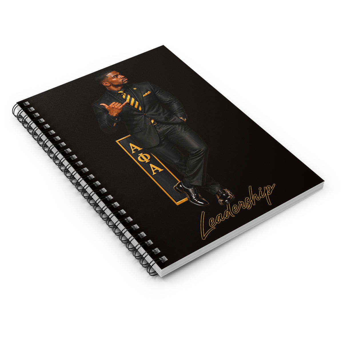 Alpha Phi Alpha Leadership Spiral Notebook | Ruled Journal