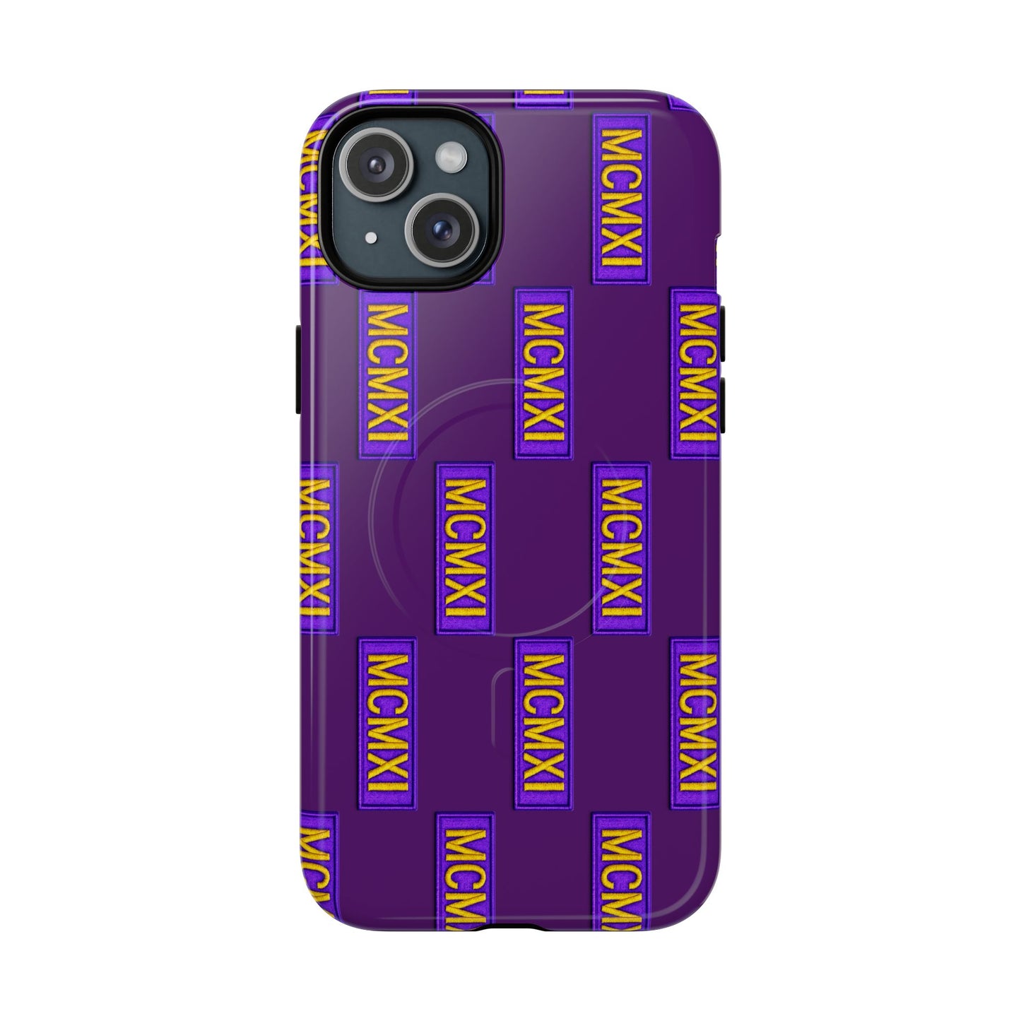 MCMXI Roman Numeral Pattern Phone Case | Tough Magnetic Case