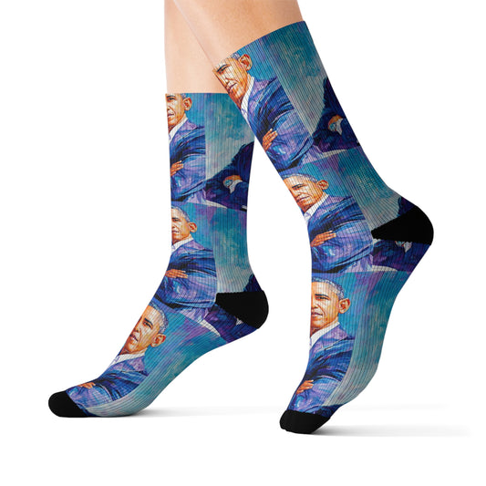 Presidential Vibrant Sublimation Socks Featuring Iconic Imagery, Unique Gift for Fans, Stylish Accessories for Any Occasion, Political Memorabilia, [...]