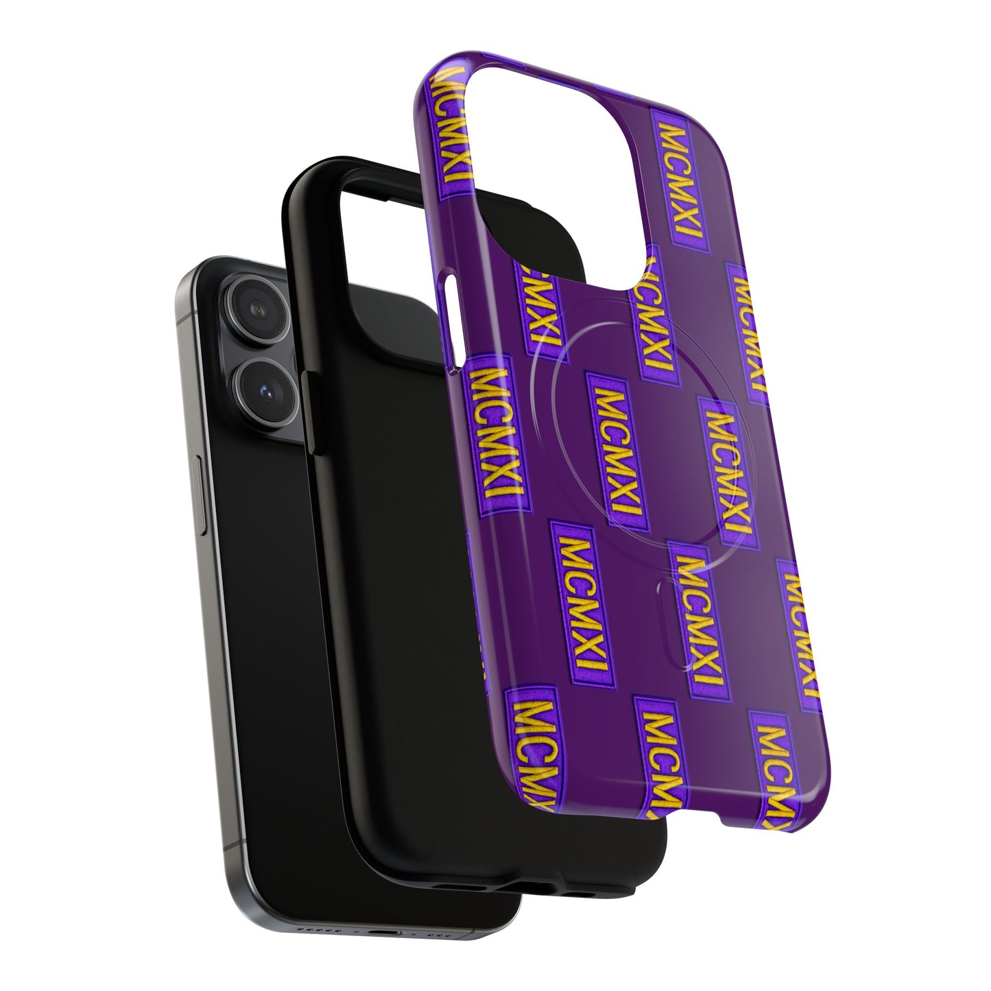 MCMXI Roman Numeral Pattern Phone Case | Tough Magnetic Case