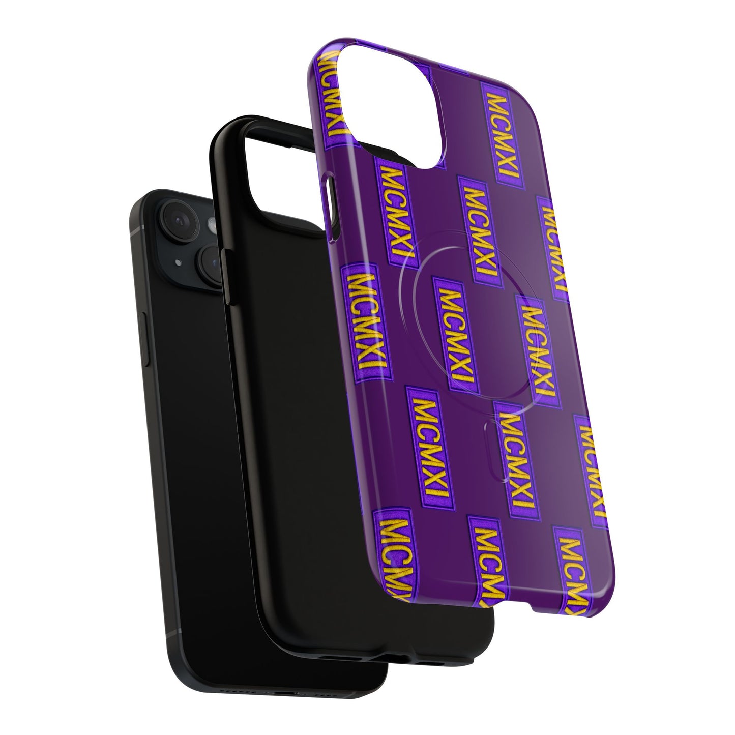 MCMXI Roman Numeral Pattern Phone Case | Tough Magnetic Case