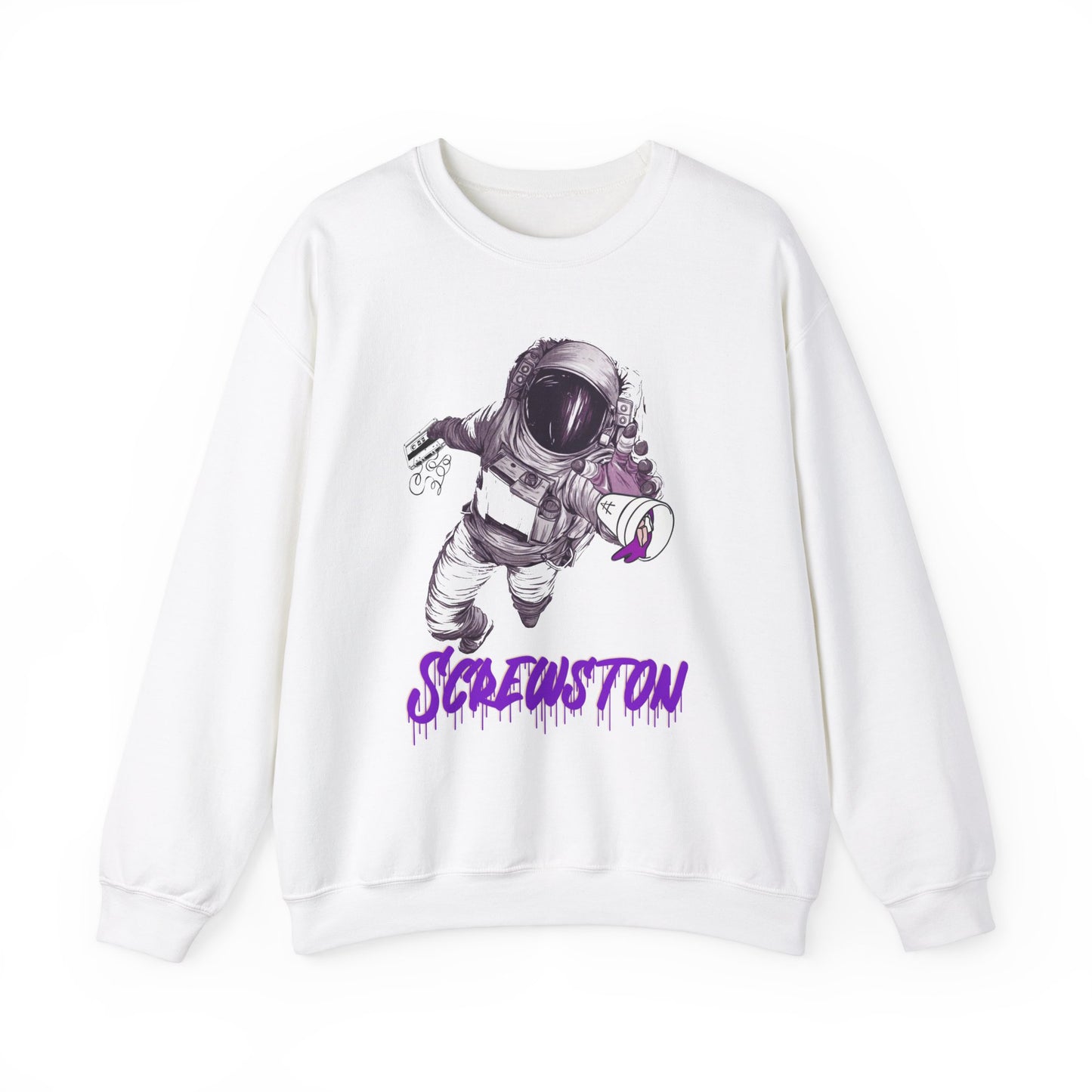 Screwston Houston grown Unisex Heavy Blend™ Crewneck Sweatshirt