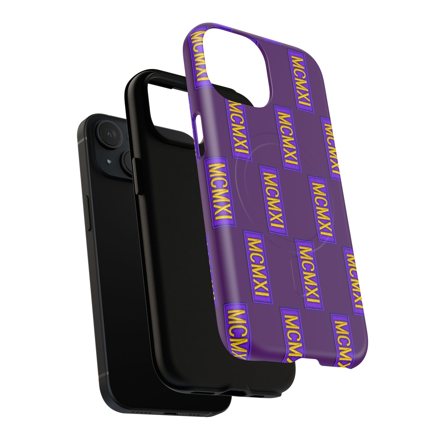 MCMXI Roman Numeral Pattern Phone Case | Tough Magnetic Case