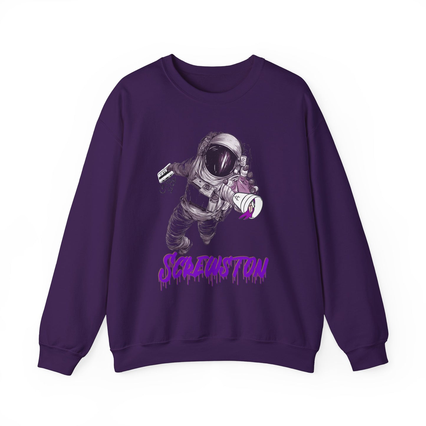 Screwston Houston grown Unisex Heavy Blend™ Crewneck Sweatshirt