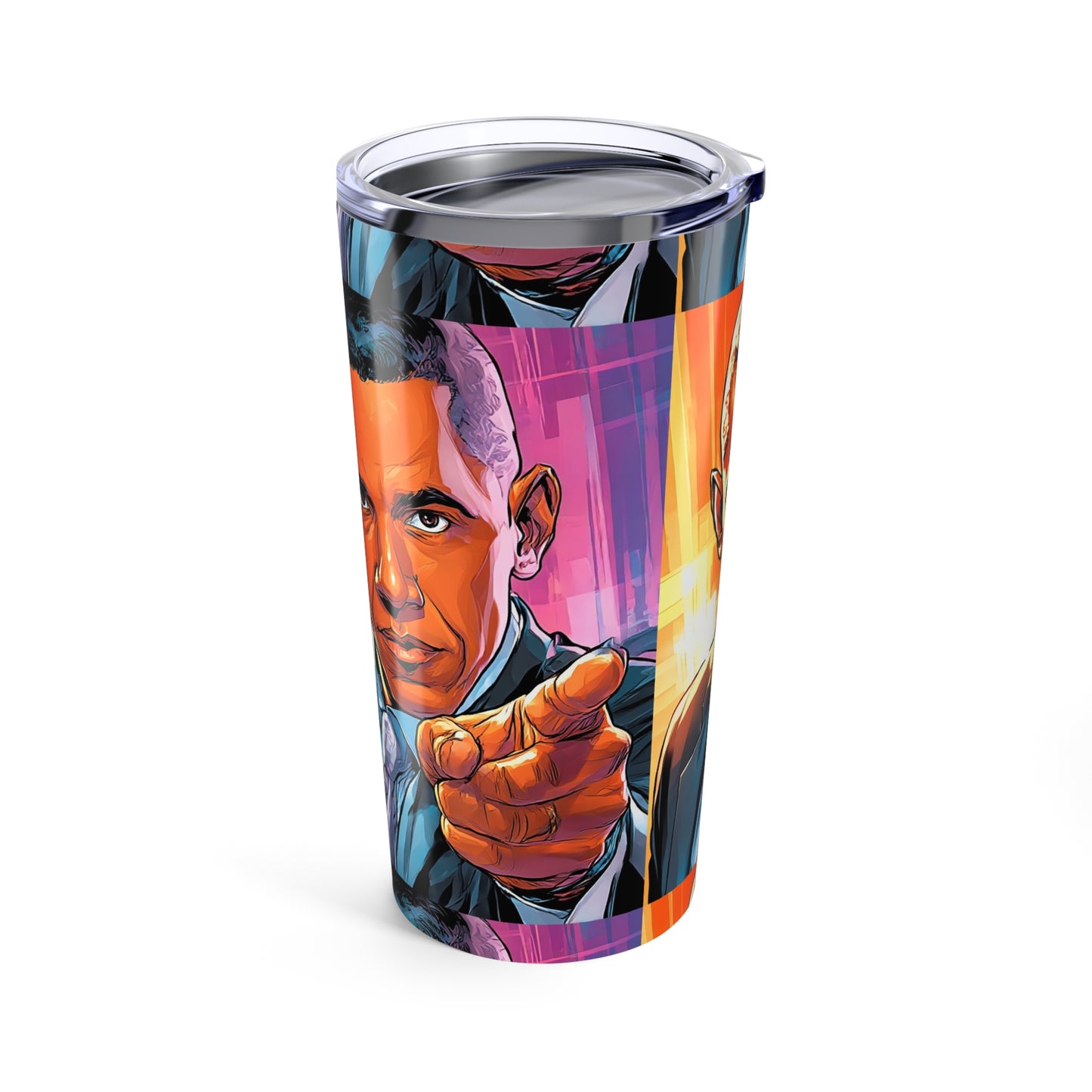Bold Graphic Tumbler, Personalized Gift, Office Mug, Travel Cup, Unique Drinkware, Inspirational Daily Reminder
