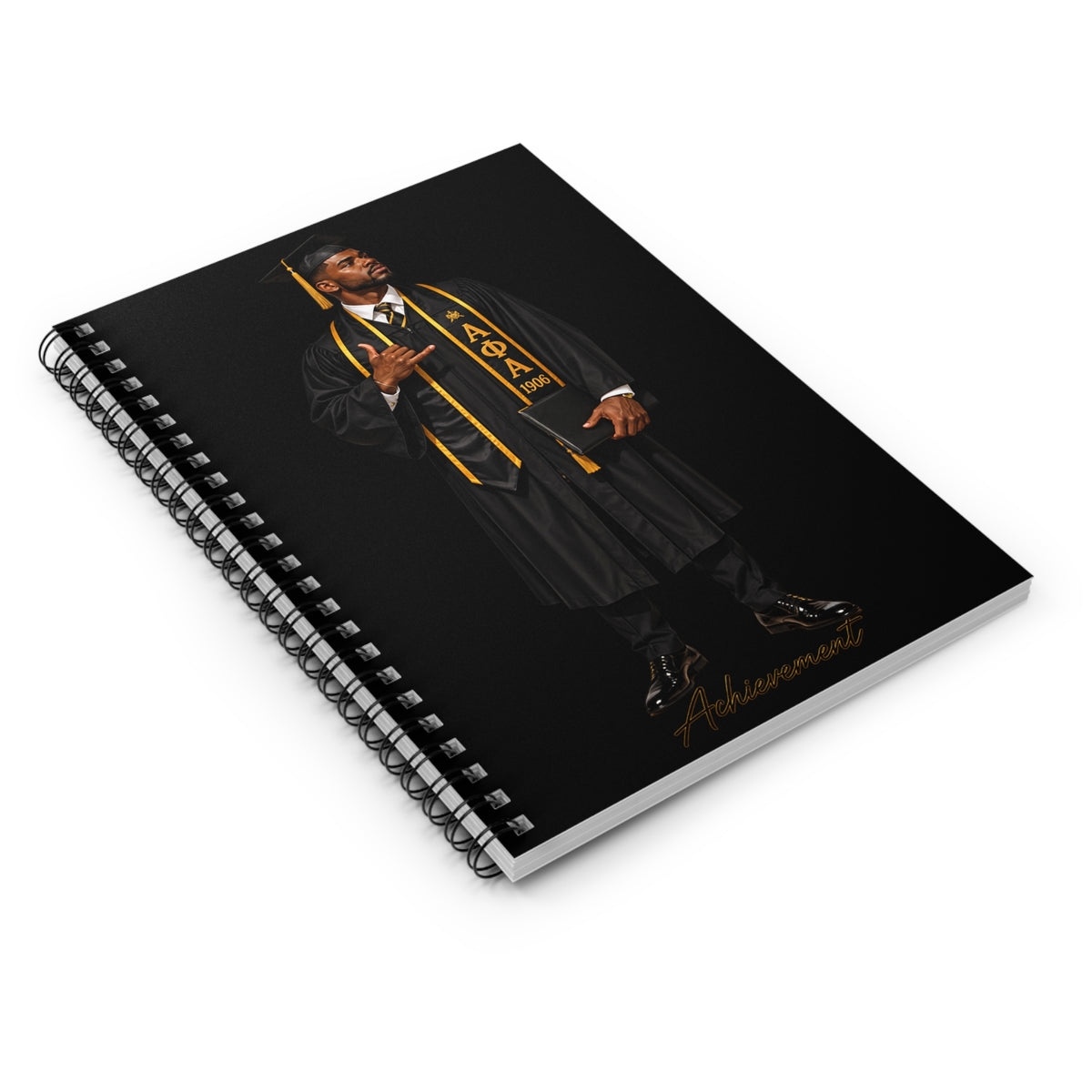 Alpha Phi Alpha Achievement Spiral Notebook | Ruled Journal
