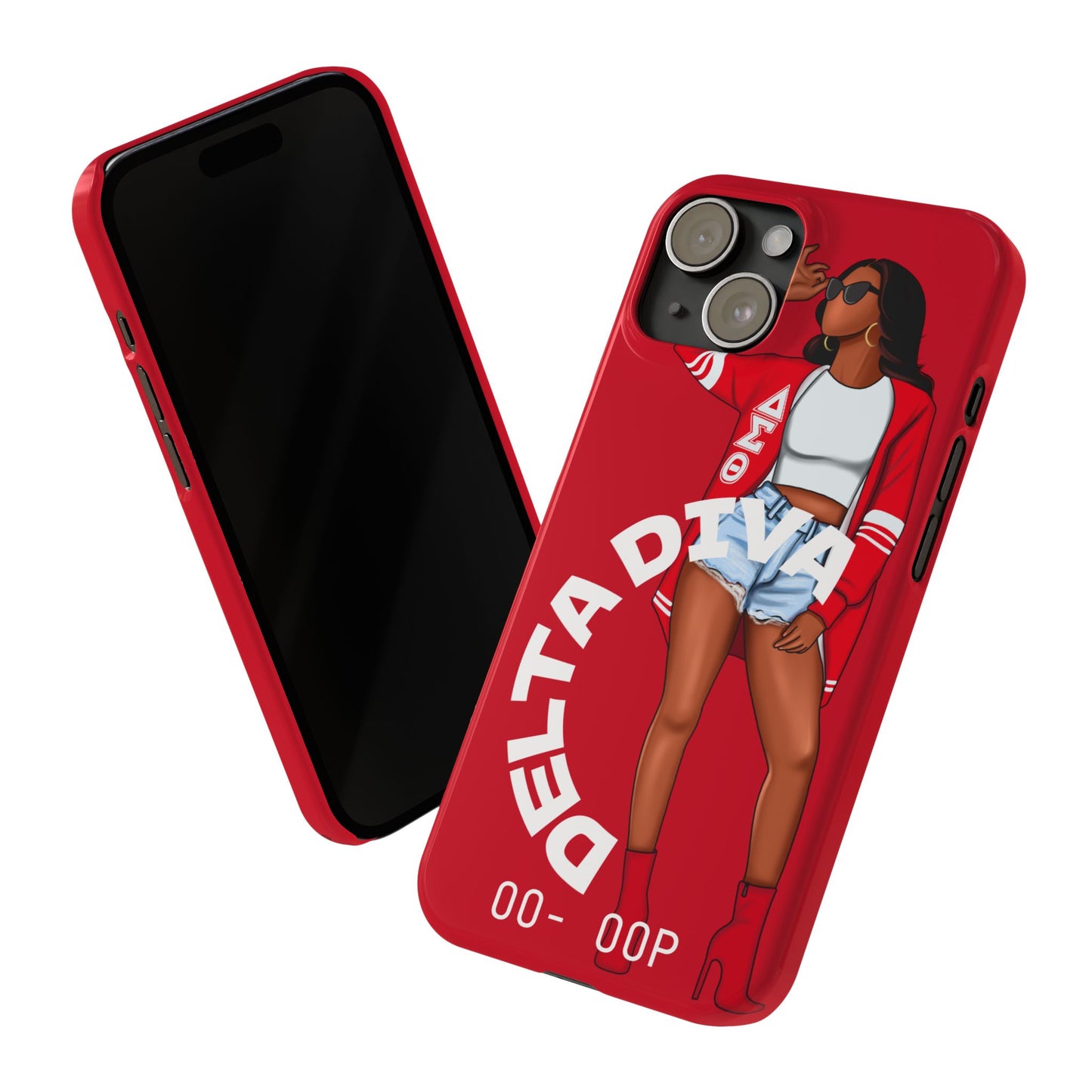 Chic Slim Phone Case, Stylish Phone Cover, Trendy Gadget Accessory, Gifts for Her, Coffee Lovers Case, Personalized Phone Protection