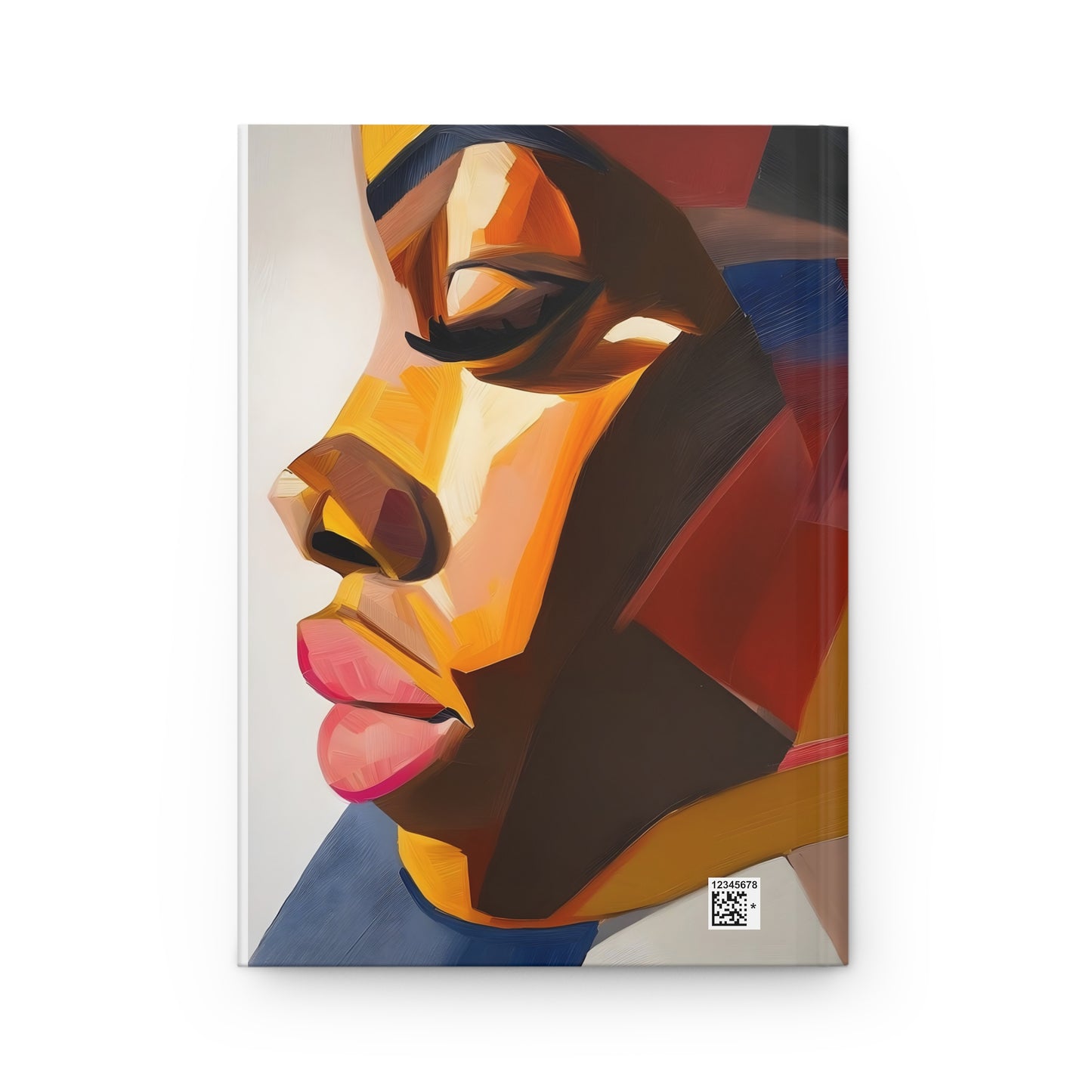 Artistic Matte Hardcover Journal - Inspirational Notebook for Artists and Writers, Gift for Her, Journaling, Sketchbook