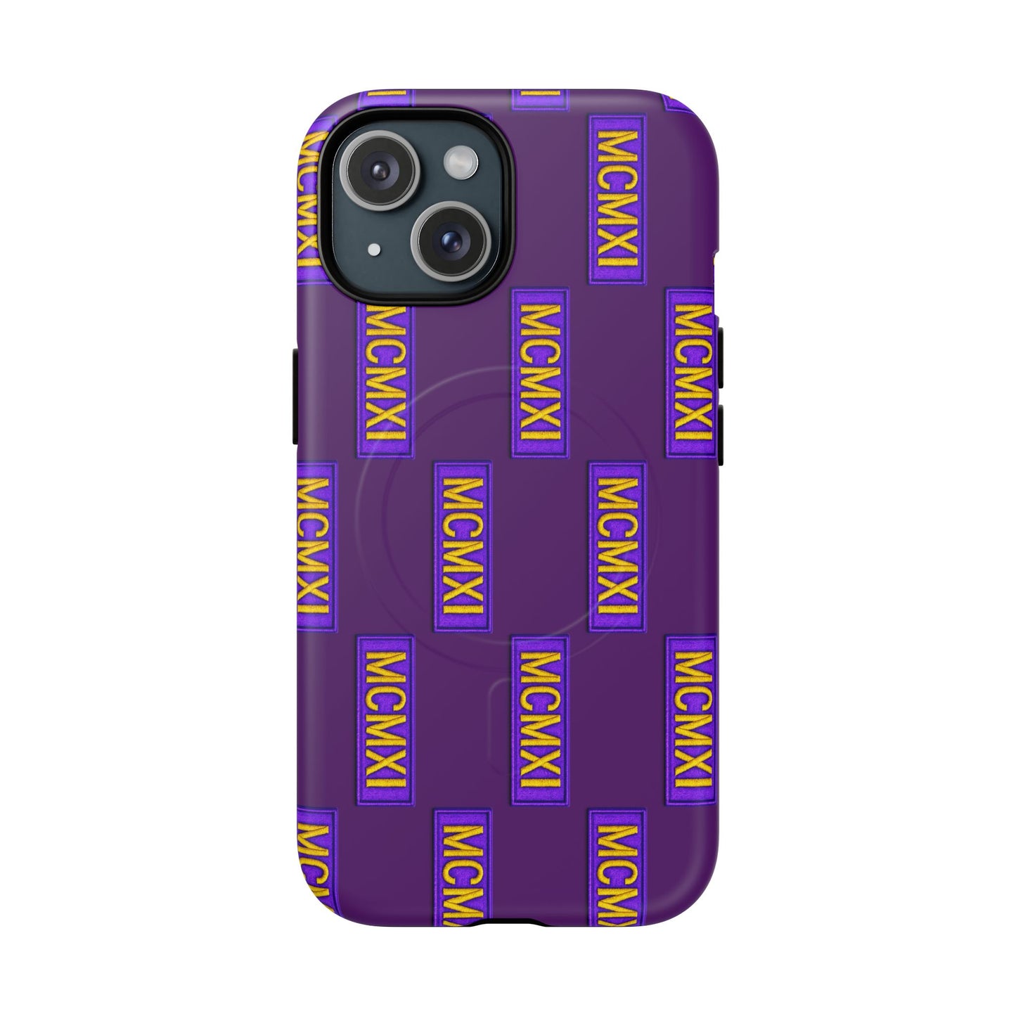 MCMXI Roman Numeral Pattern Phone Case | Tough Magnetic Case