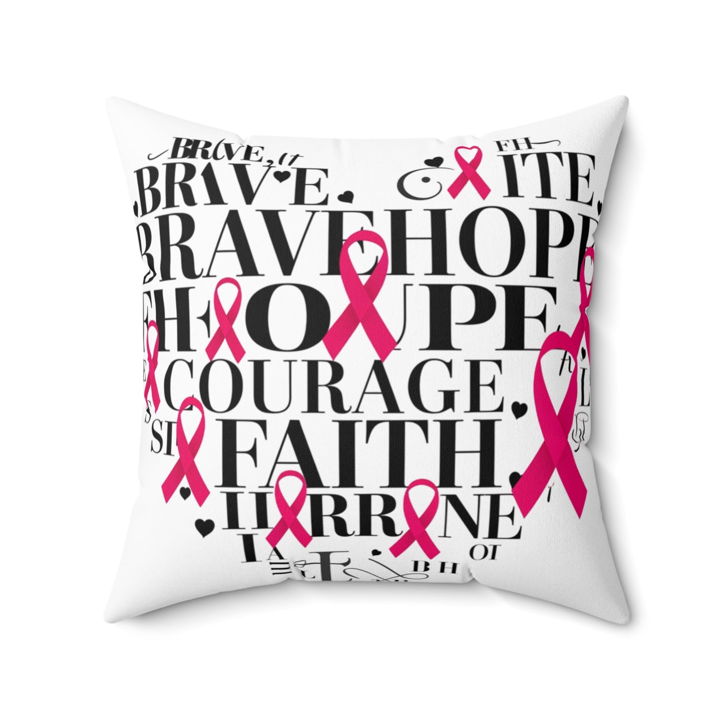 Spun Polyester Square Pillow