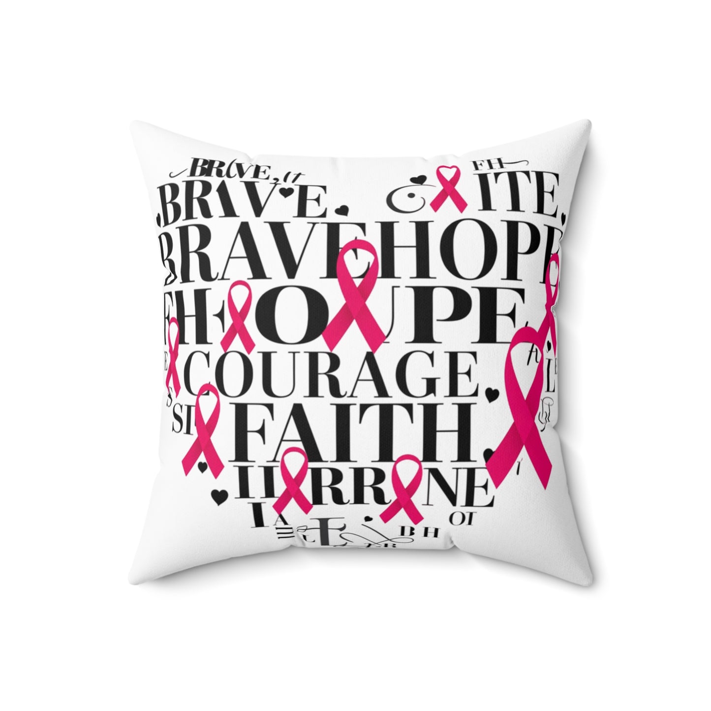 Spun Polyester Square Pillow