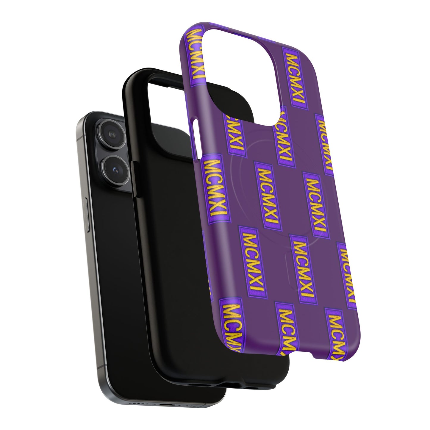 MCMXI Roman Numeral Pattern Phone Case | Tough Magnetic Case