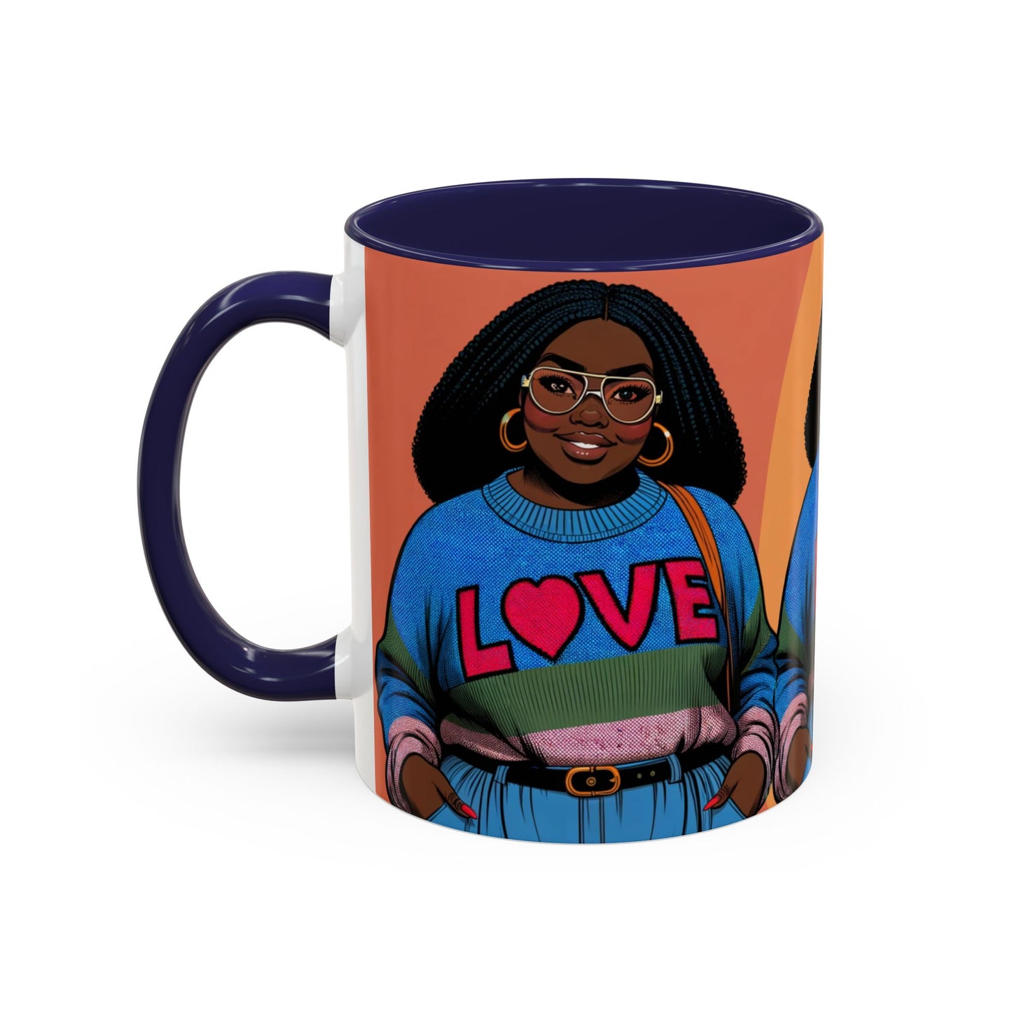 Love WOMAN Accent Coffee Mug (11, 15oz)