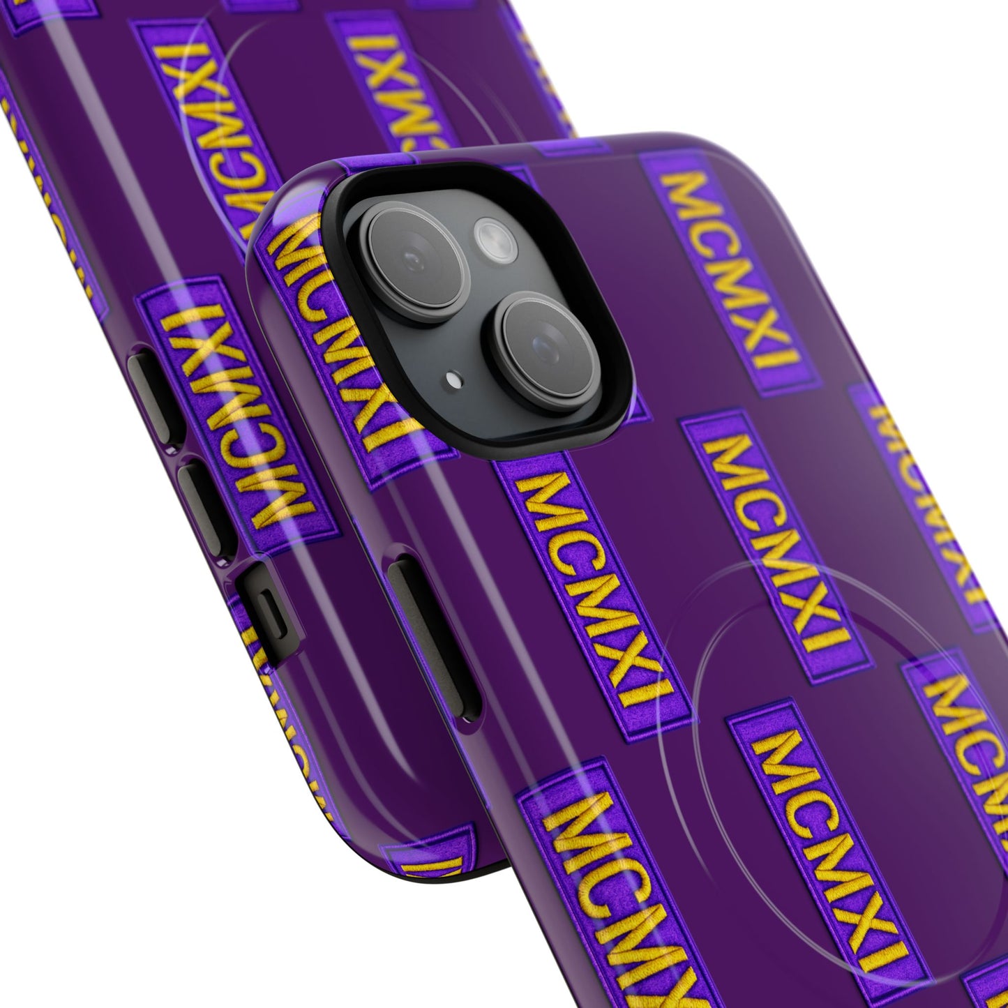 MCMXI Roman Numeral Pattern Phone Case | Tough Magnetic Case