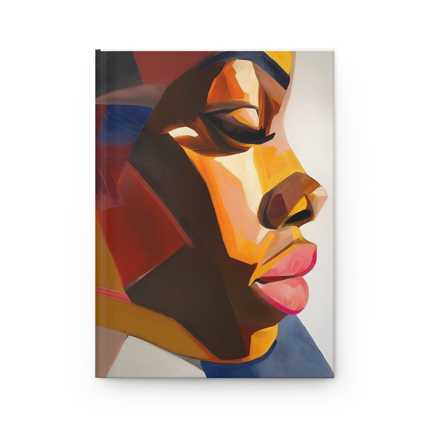 Artistic Matte Hardcover Journal - Inspirational Notebook for Artists and Writers, Gift for Her, Journaling, Sketchbook