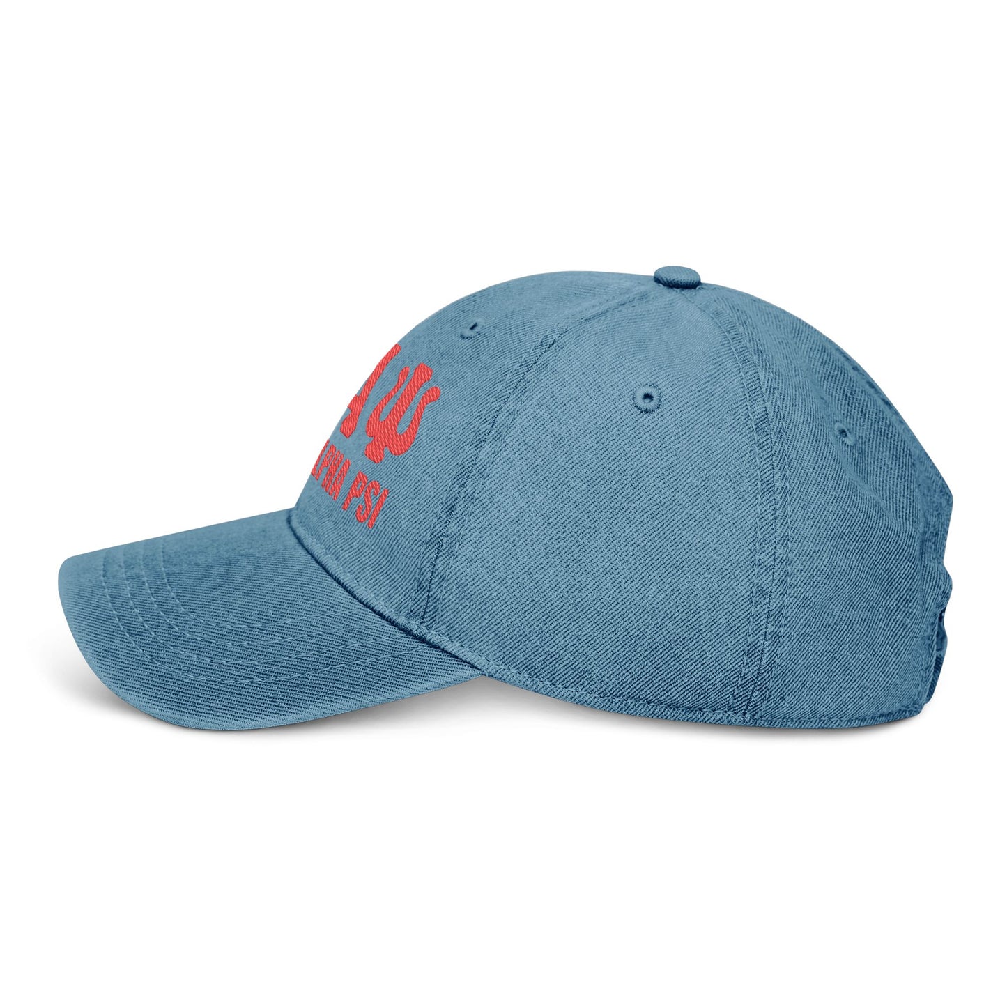 Kappa Alpha Psi Embroidered Denim Hat - Stylish & Casual Cap for Fraternity Events