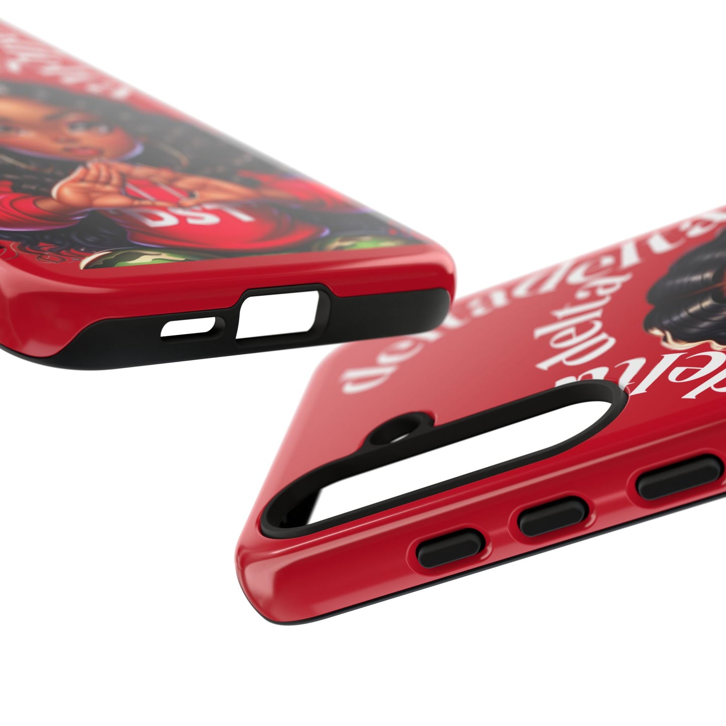 Delta Delta Tough Phone Case, Sorority Gifts, Cute Phone Accessories, Red Phone Cover, Greek Life