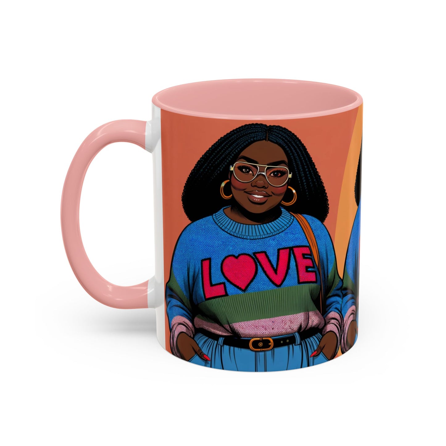 Love WOMAN Accent Coffee Mug (11, 15oz)