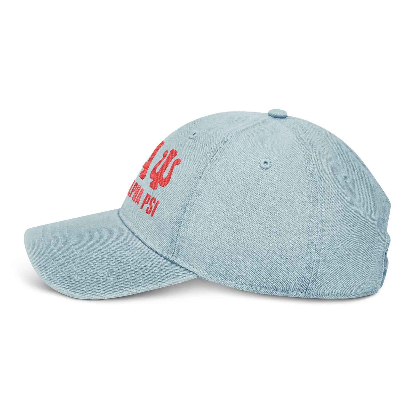 Kappa Alpha Psi Embroidered Denim Hat - Stylish & Casual Cap for Fraternity Events