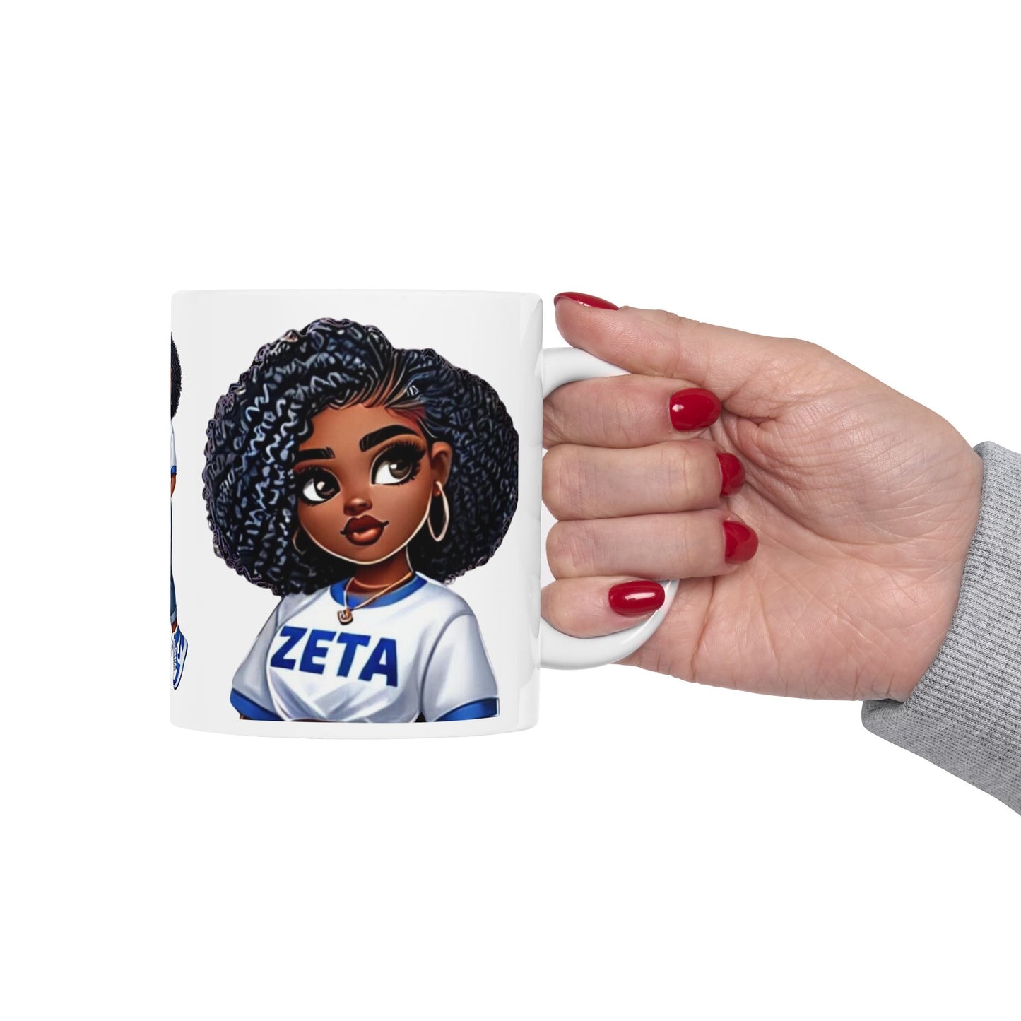 Zeta Phi Beta Ceramic Mug, (11oz, 15oz)