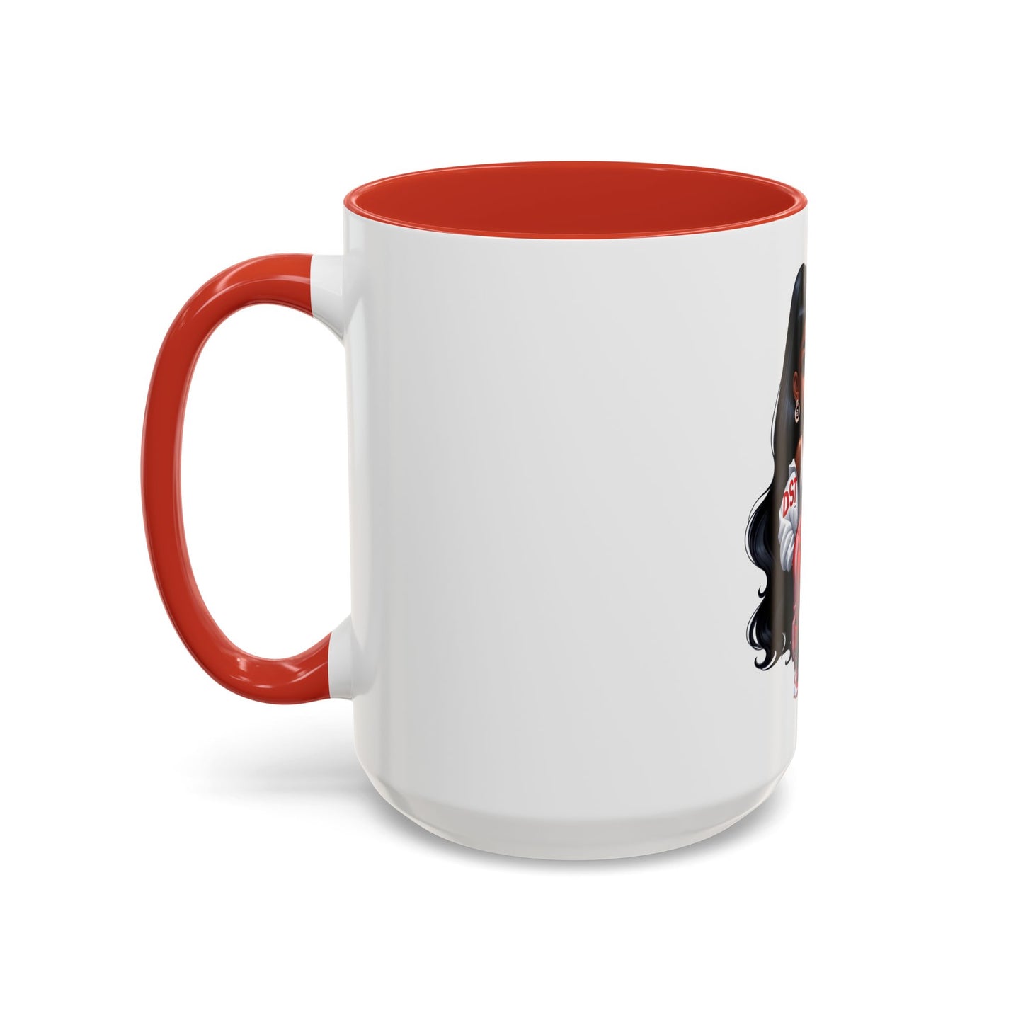 Diva Accent Coffee Mug, Stylish Coffee Cup, Gift for Her, Trendy Drinkware, Diva Mug for Coffee Lovers